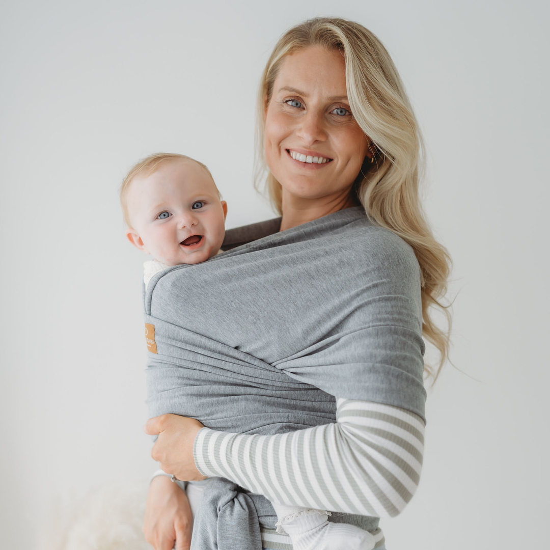 Baby Sling Wrap Grey Ryloobaby RYLOOBABY