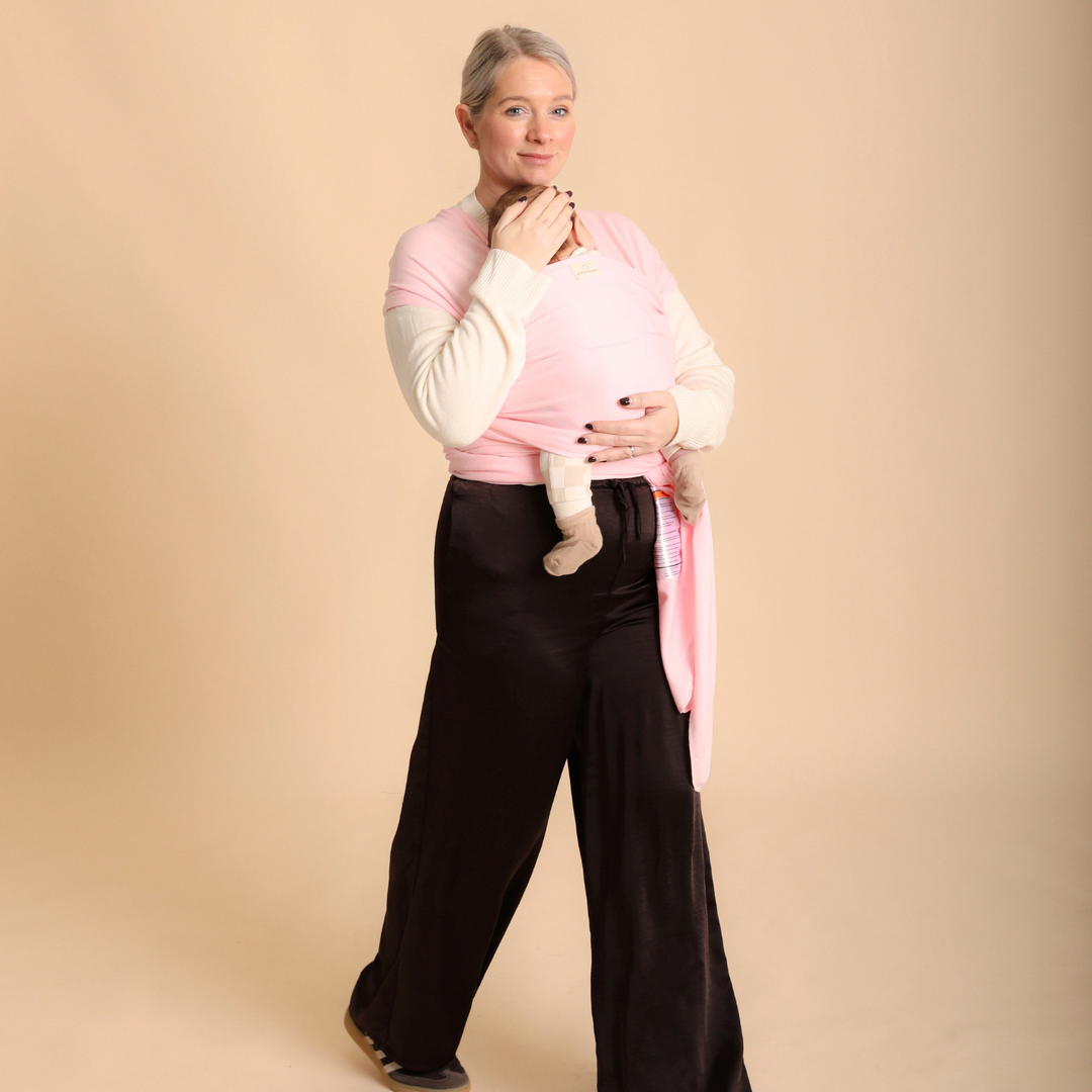 Baby Sling Wrap - Blush Pink