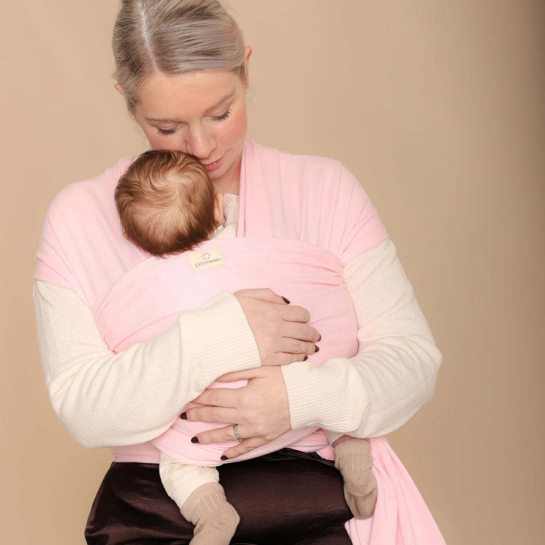Baby Sling Wrap - Blush Pink