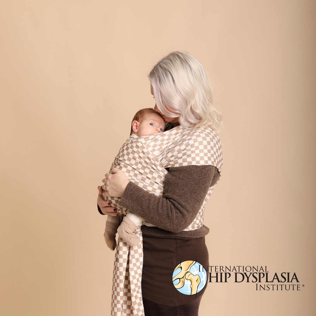 Baby Sling Wrap - Mocha Tiles