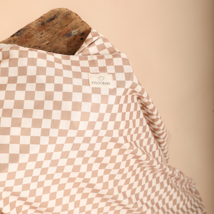 Baby Sling Wrap - Mocha Tiles